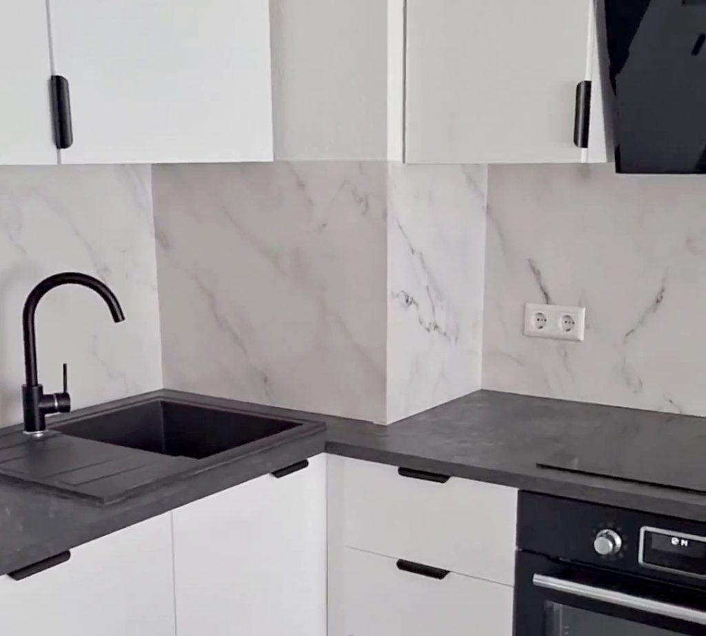 Moderner Marmor Look für Deine Küche