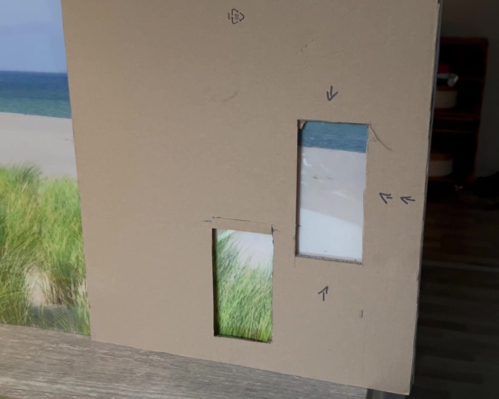 Mit Schablonen sparst du dir das Ausmessen