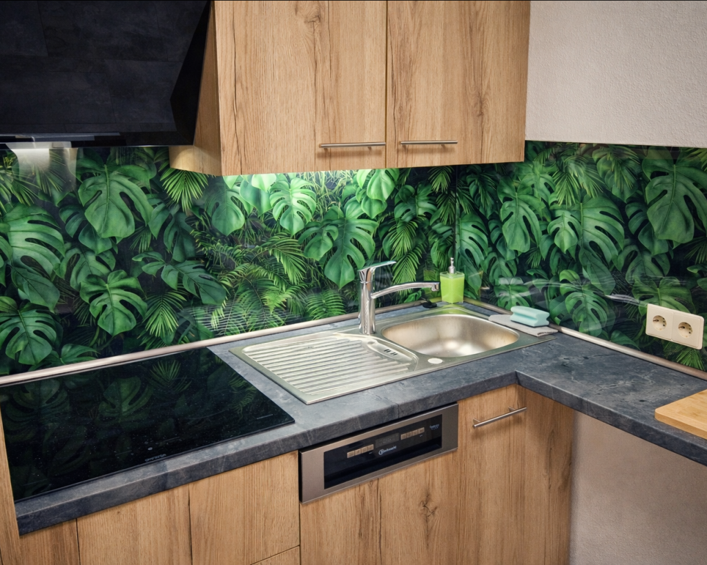 Küchenrückwand um die Ecke kleben? So wird’s richtig schön!