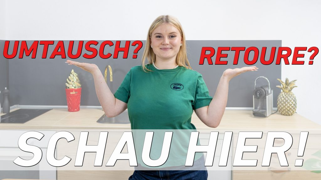 Frau erklärt wie Umtausch und Retoure bei Stickerprofis funktioniert