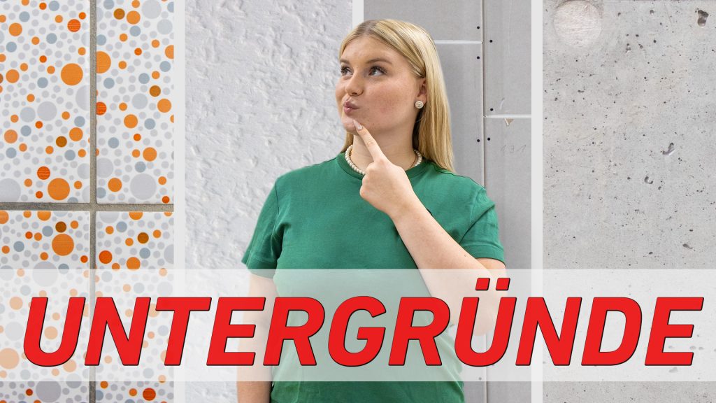Küchenrückwand auf geeignete Untergründe verkleben